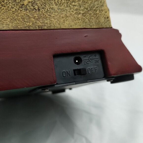 Collectible Thomas Kinkade The Light Of Christmas Illuminated Santa W/ Adapter - Picture 13 of 16